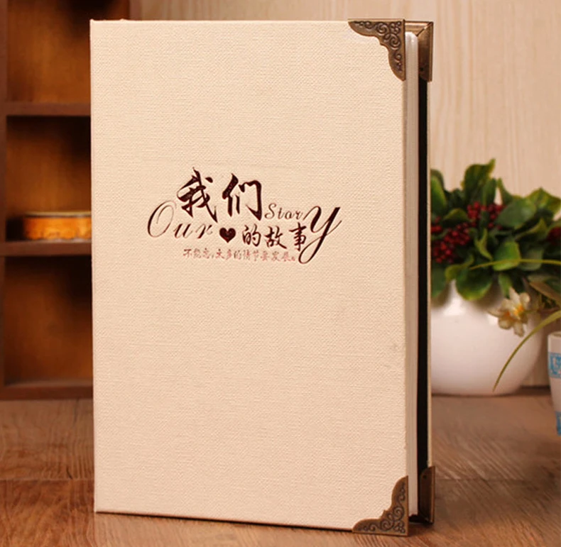 

200 Sheets Craft Practical Home Graduation Cute Gifts DIY Insert Page Wedding Family Memory Photo Album Picture Storage Paper