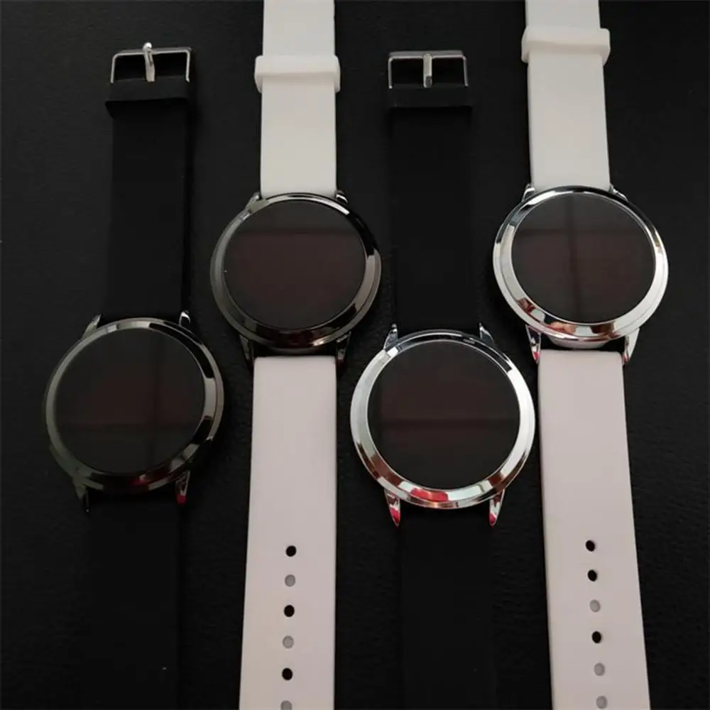 Fashion Men Simple LED Electronic Touch Screen Digital Business Watch Wristwatch Birthday Valentine's Day Gift Clock Reloj Mujer
