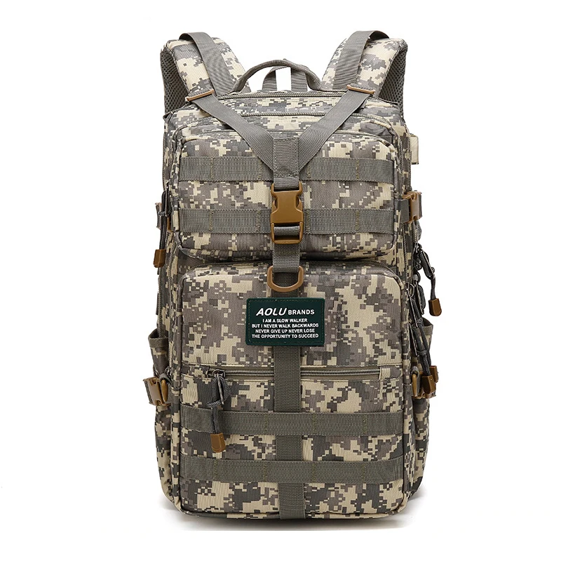 Волшебный Юнион тактический рюкзак походный путешествия походные сумки для мужчин и женщин 3 в 1 съемный камуфляжный рюкзак usb зарядка сумка - Цвет: Camouflage 2