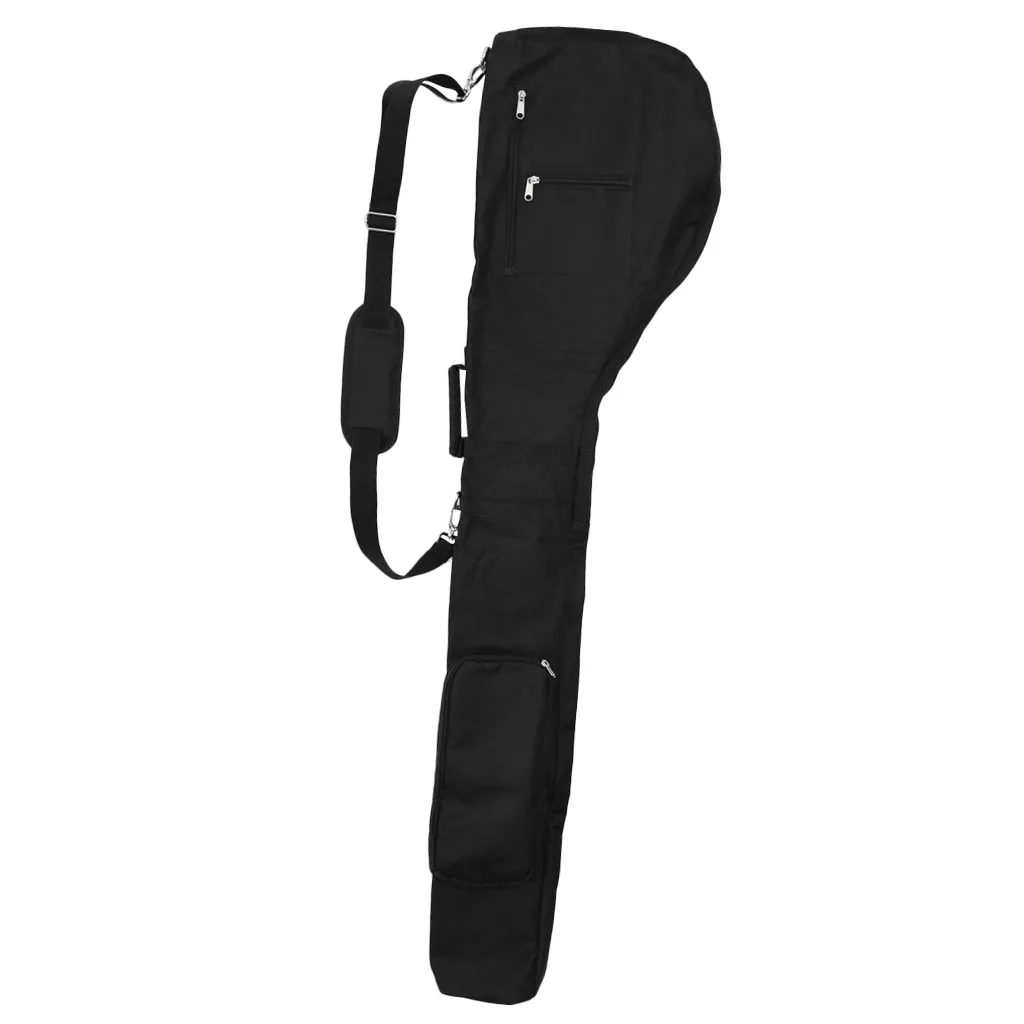 Golf Training Practice Pouch Bag Golf Travel Case Carry Protector for Golf Club Cover With Handle and Strap
