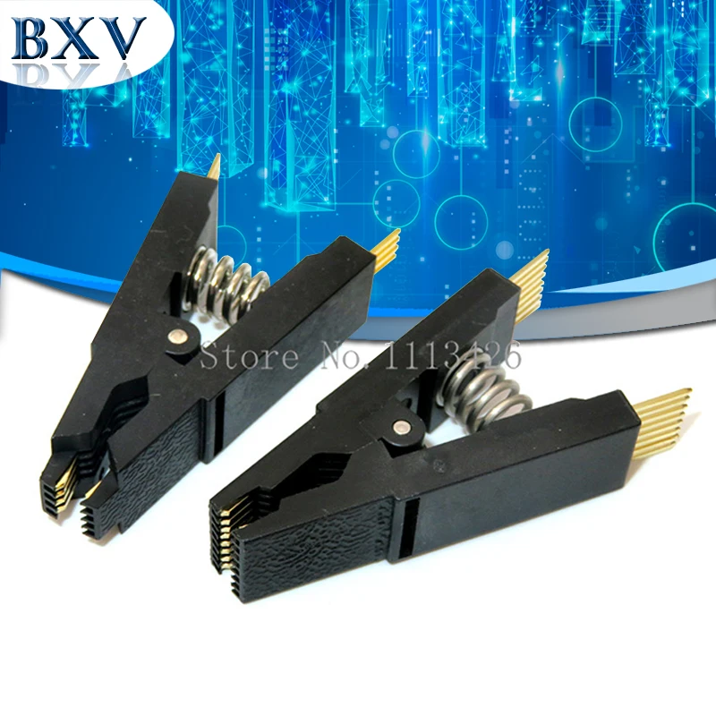 Зажим для тестирования программатора SOP8 SOP16 SOP SOIC 8 soic 16soic8 SOIC16 SOIC8 DIP16 DIP Pin 16 IC зажим