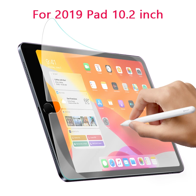 Защитная пленка Baseus для iPad 7, 10,2,, ПЭТ-пленка с рисунком для iPad Air, 3, iPad Pro, 9,7, 11, 12,9 дюймов, Mini 5, 4, пленка - Цвет: For 2019 Pad 10.2