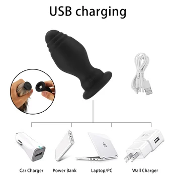 Wireless Remote Fox Tail Anal Plug Adult Games 10 Speeds Vibrating Butt Plug Anus Stimulator For Couples Flirt Cosplay Toys 6