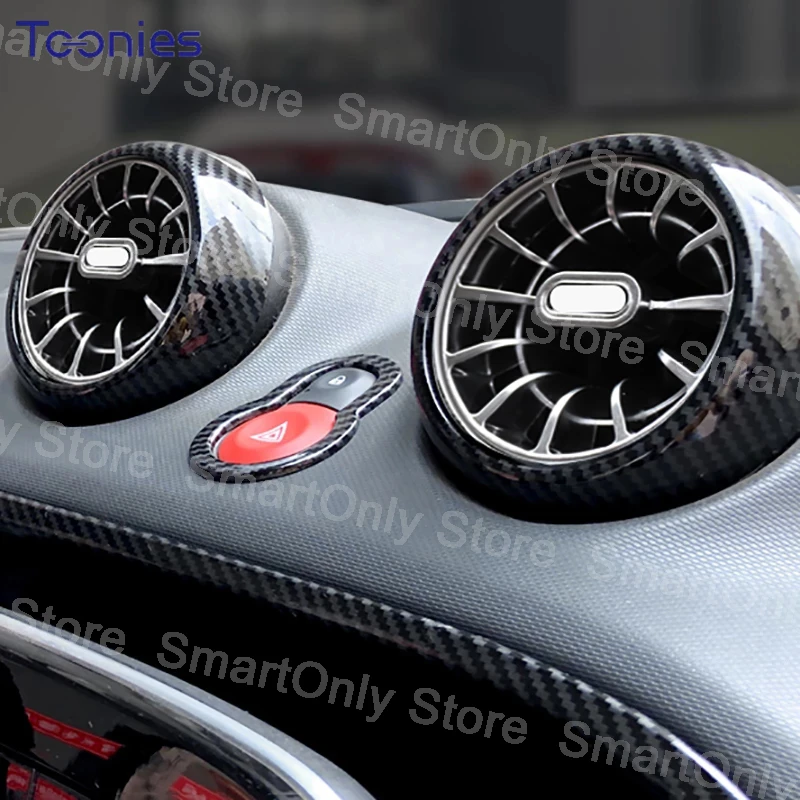 car air conditioner outlet modification For Mercedes Smart 453 Forfour Fortwo Interior modification Accessories