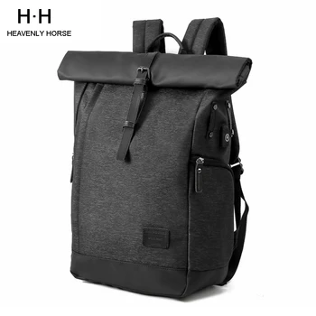 

Large Capacity 15.6 Inch Laptop Bag Man USB Charging Backpacks 15.6 inch Laptop Bag Black School Bags Male Mochila Masculina