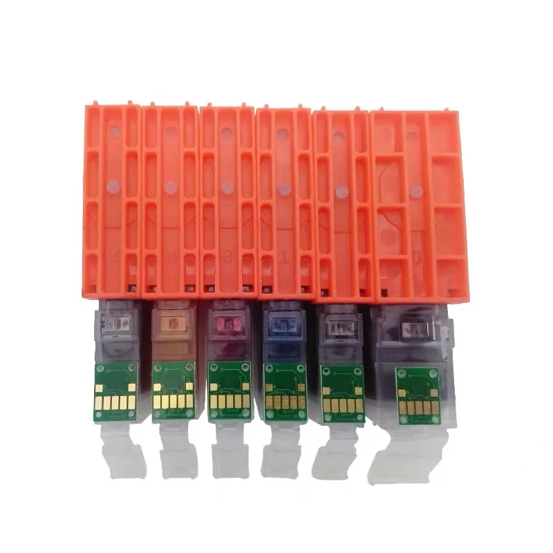 2 комплекта PGI-150 CLI-151 PGI 150 CLI 151 6 цветных чернильных картриджей, совместимых с принтером Canon PIXMA MG6310 MG7110 MG5410 MG5510