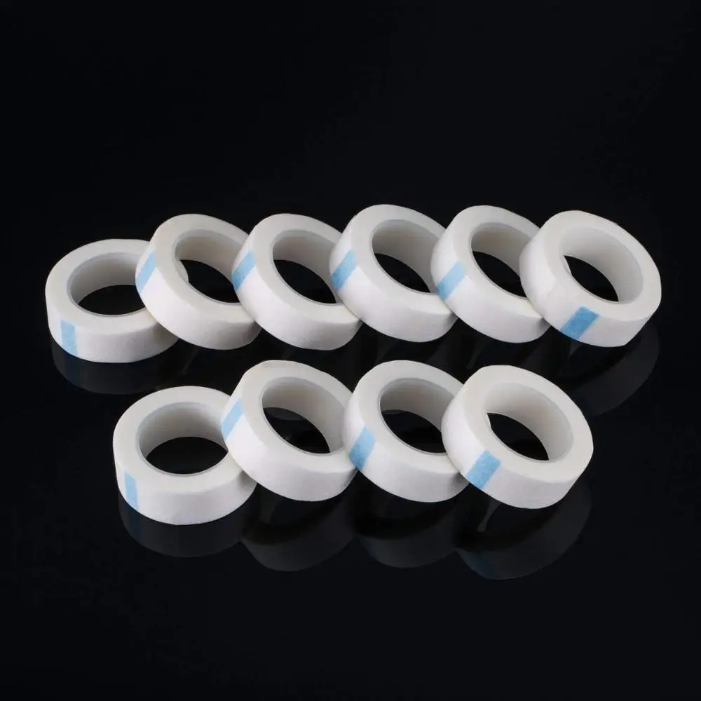 2 6 Roll Isolation Tape Cushion Eyelids Eyelash Extension Lint Free Grafting Under Patches Paper For 3