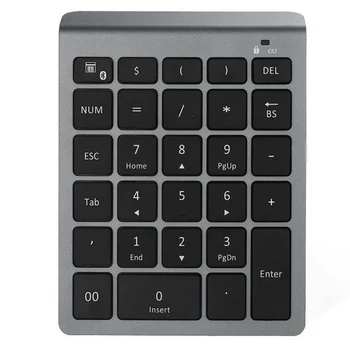 

Bluetooth 2.4G Digital Keypad Bluetooth Wireless 28-Key Keyboard Mini Keyboard For Tablet Laptop