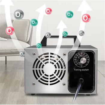 

220V Ozone Generator 24g 28g Portable Ozonizer Air water Purifier Sterilizer treatment Ozone addition to formaldehyde EU Plug