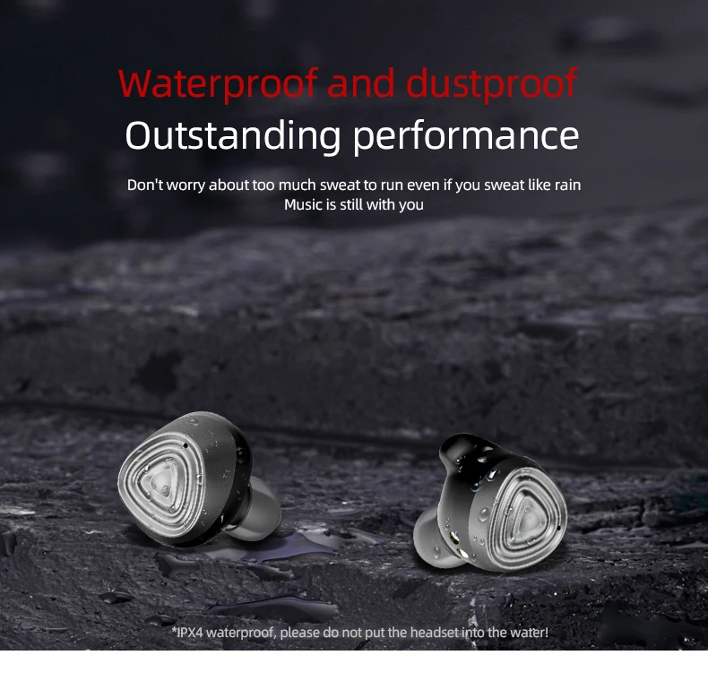 Новая частная модель D06 Смарт Bluetooth гарнитура true binaural 5,0 Автоматическое Сопряжение Беспроводная зарядка двойное шумоподавление TWS