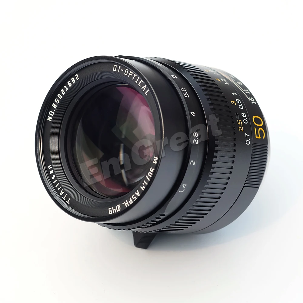 TTartisan M 50mm F1.4 ASPH Camera Lens for Leica M