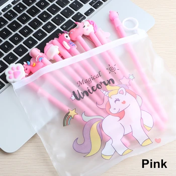 

Hot selling cheap plastic cute gel pen fast delivery and accept mix color School Stationery Office Suppliers gift pen for kids