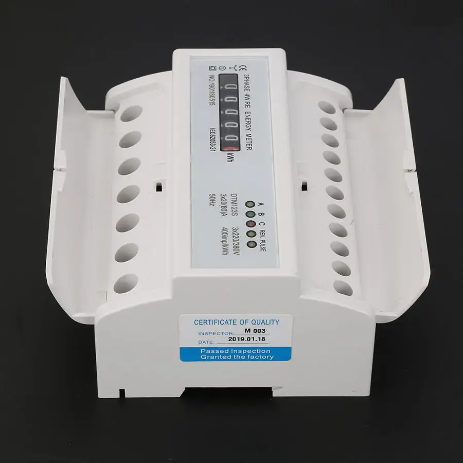 220/380V 20-80A энергопотребление цифровой электрический Мощность метр 3 фазы кВтч метр Цифровой Мощность метр