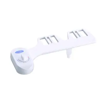 

1 Set White Bidet Manual Toilet Flusher Hot And Cold Bidet Double Flusher Spray Bidet Cleaner Spray W3Z3
