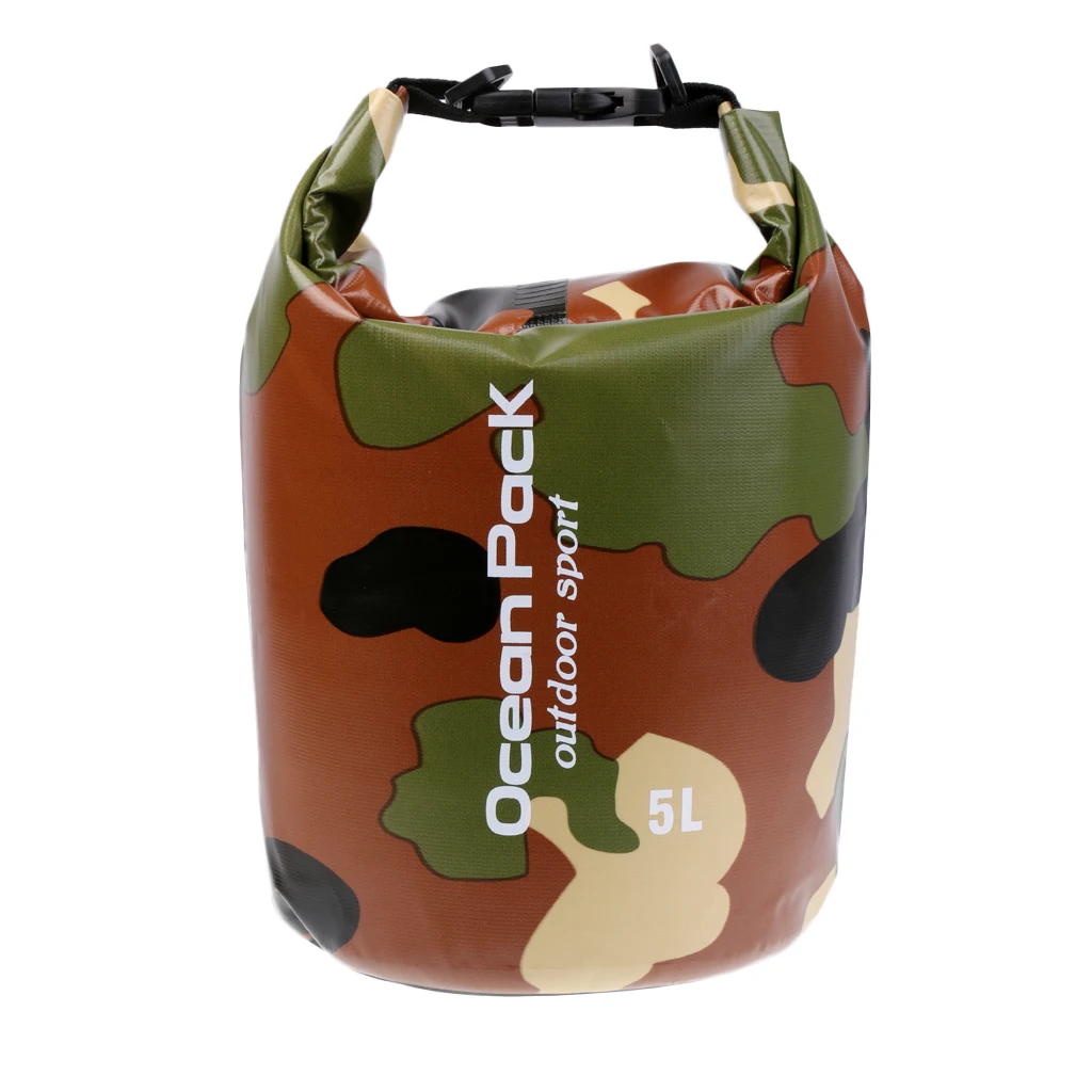 2L-30L Waterproof Dry Sack Floating Bag Travel Camping Sailing Canoe Kayak Storage Pouch for Swimming Rafting Boating