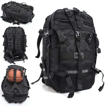 

Waterproof Large Capacity Motorcycle Helmet Backpack Cycling Storage Holder Basketball Football Hiking Bag Rider School bag