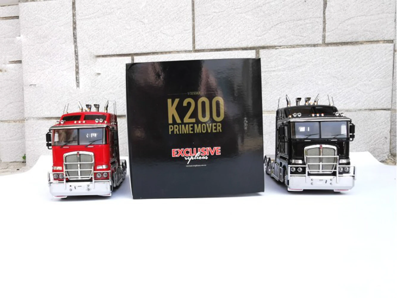 K200 PRIME MOVER 1/32スケールモデル アフロ装飾用トレーラーヘッド,ケンワースk200プライムムーバー,合金
