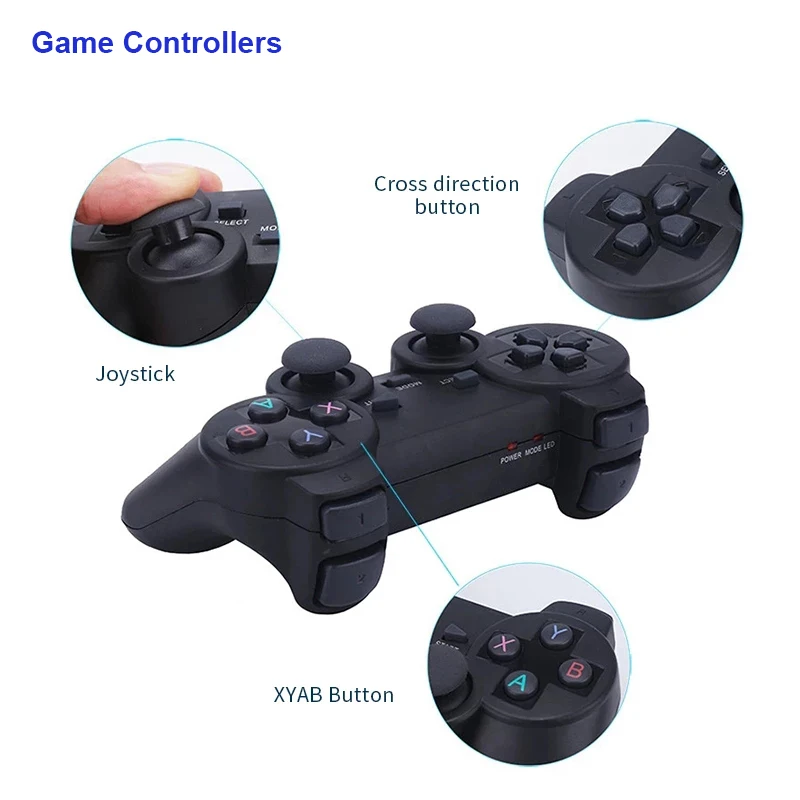2.4Ghz Wireless Gamepad For Super Console X-pro Game Controller USB Joystick For TV Video Game Console Android TV BOX Phone