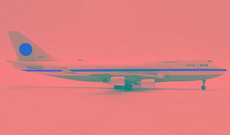 JC Крылья Японии Boeing 747 премьер-министрам 1/200 литье под давлением модель самолета