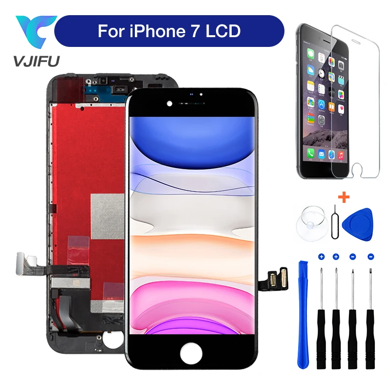 Display Lcd Da 4.7 "Per Iphone 7 7G 3D Touch Screen Digitizer Assembly Per Iphone 7 A1660 A1778 A1779 Sostituzione Dello Schermo Lcd Aa +++