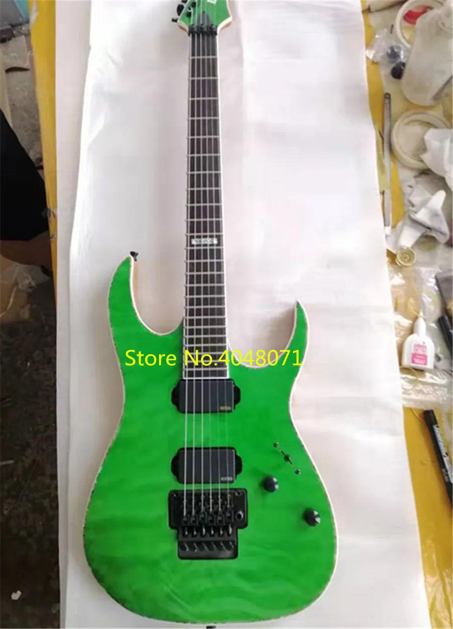 

Free delivery, 6-string electric guitar, optional color, black hardware, customizable