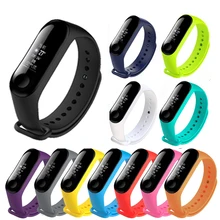 Bracelet de remplacement multicolore Xiaomi mi band 3, bracelet intelligent pour Xiaomi mi band 4 bracelet de remplacement,(China)