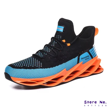 

Spring Trend New Men Sport Shoes Sneakers Fashion Men Blade Shoes Men Light Breathable Running Shoes Men Jogging Walking Shoes