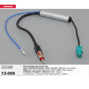 

Car Radio Antenna Adapter Wire For CITROEN Jumper/Relay/Jumpy/Dispatch/Nemo