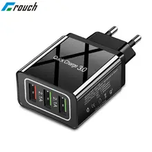 18 Вт Быстрая зарядка 3,0 быстрое USB зарядное устройство для iPhone 8 XS samsung Xiaomi huawei Путешествия стены ЕС США разъем мобильного телефона зарядное устройство адаптер