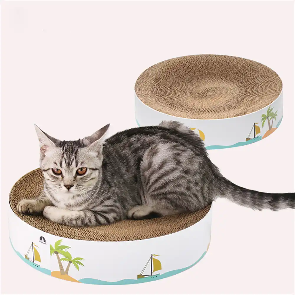 round cat scratcher