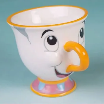 

New Beauty and the Beast Mrs Potts' son : Chip Cup Tea Set Coffee Cartoon Mug