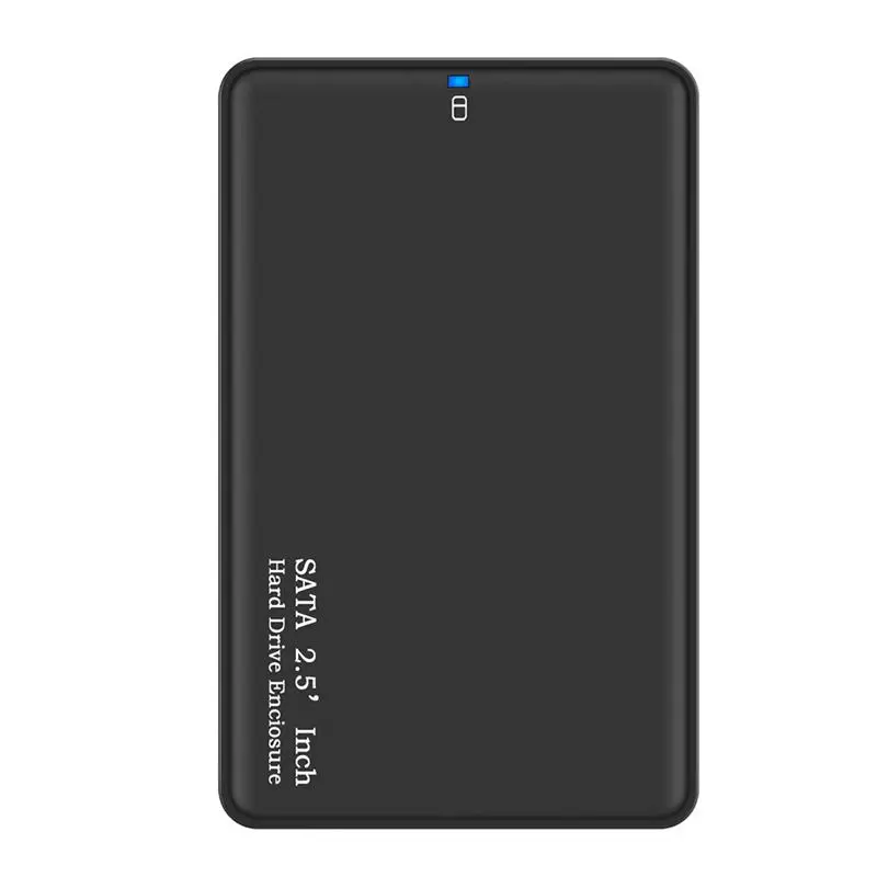 Портативный внешний жесткий диск 2,5 дюйма без инструментов USB 3,0 Micro B для 7-9,5 мм SATA HDD/SSD до 2 ТБ