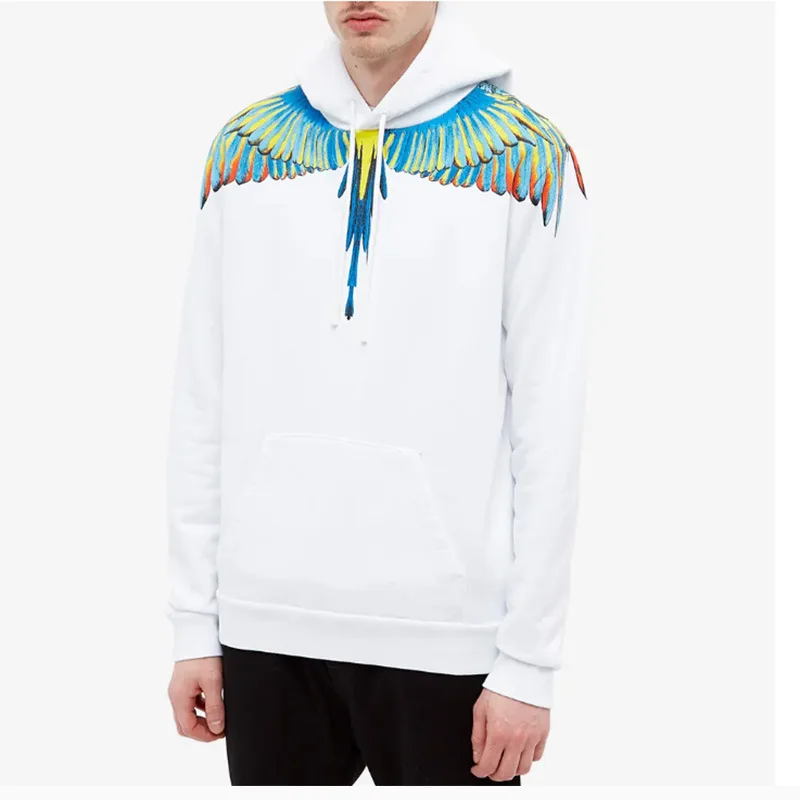Толстовка с капюшоном Marcelo Burlon для мужчин и женщин Европейская американская мода