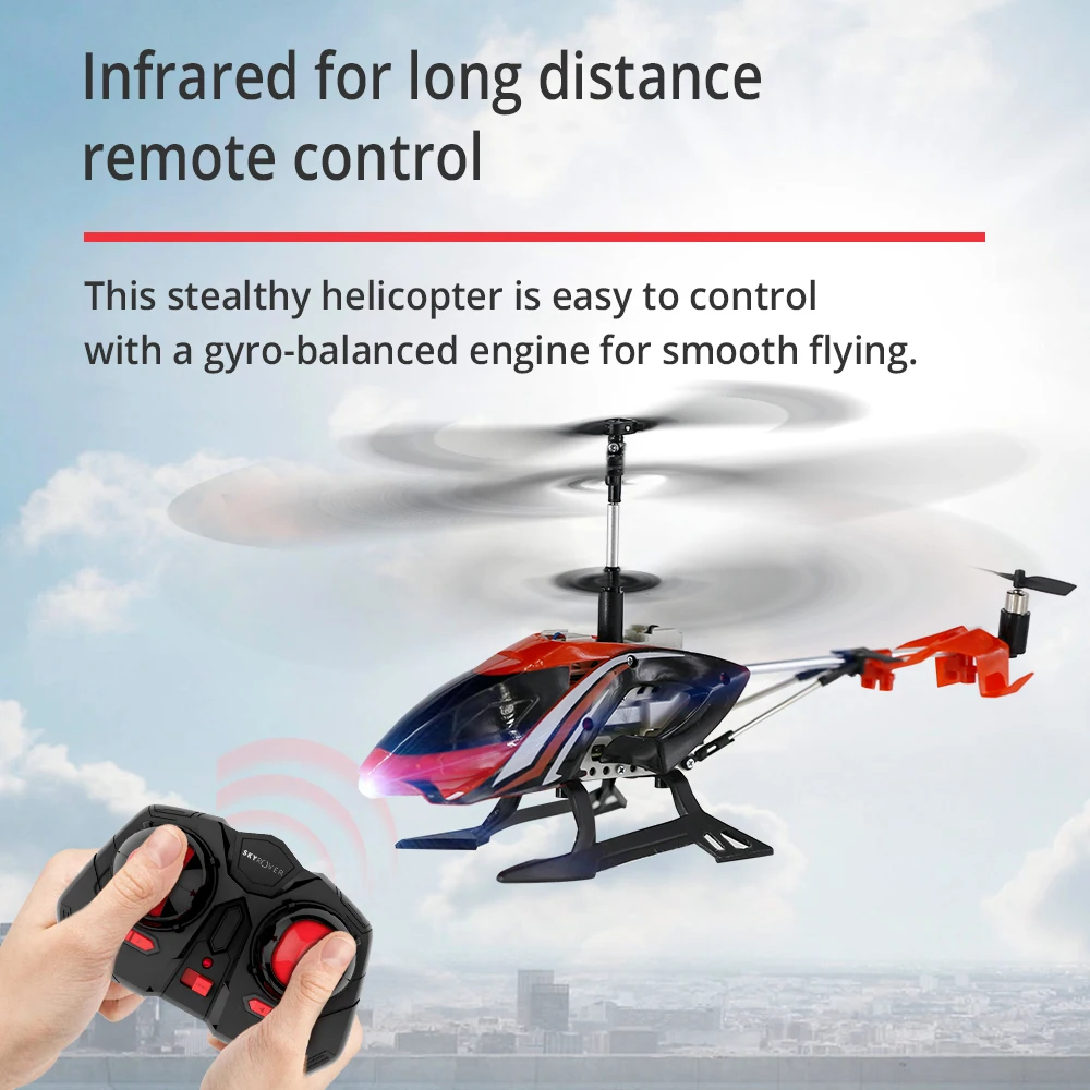Kids Drone RC Helicopter Mini 3CH Remote Control Gyro Infrared Indoor  Flying Toy