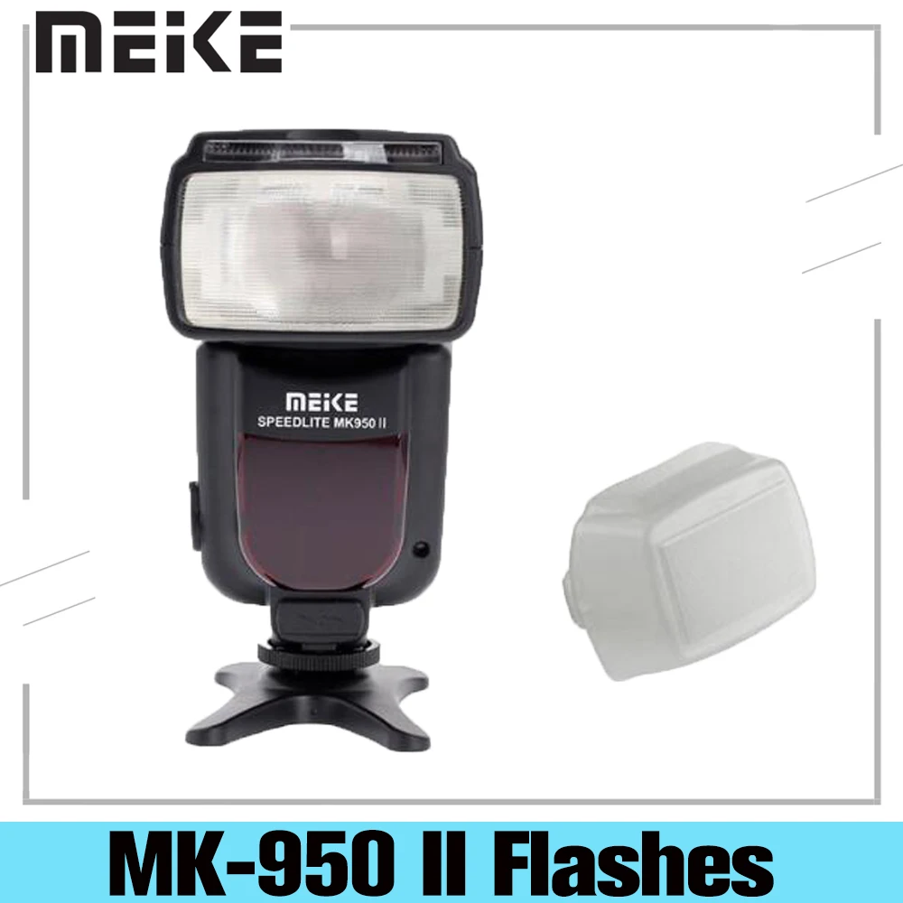 Meike MK 950 Mark II i TTL 950N flash Фото Лампа для вспышки цифровой зеркальной камеры Canon Nikon D7100