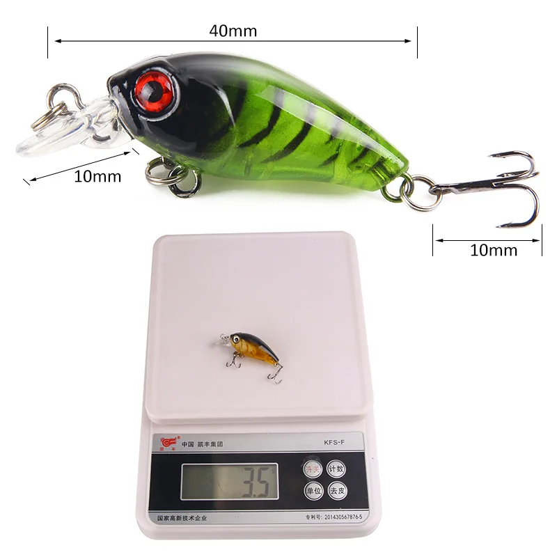 Mini Fishing Lure Crankbait Artificial Hard Bait Wobbler Wobbler Bass  Fishing Lures Swimbait Kit Tackle Fly Fishing Accessories - AliExpress