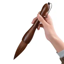 Кисть для каллиграфии, объемная, в форме хоппера, ласка, шерстяная щетка для волос, ручки для Couplets, написание, живопись, Китайская каллиграфия, ручка