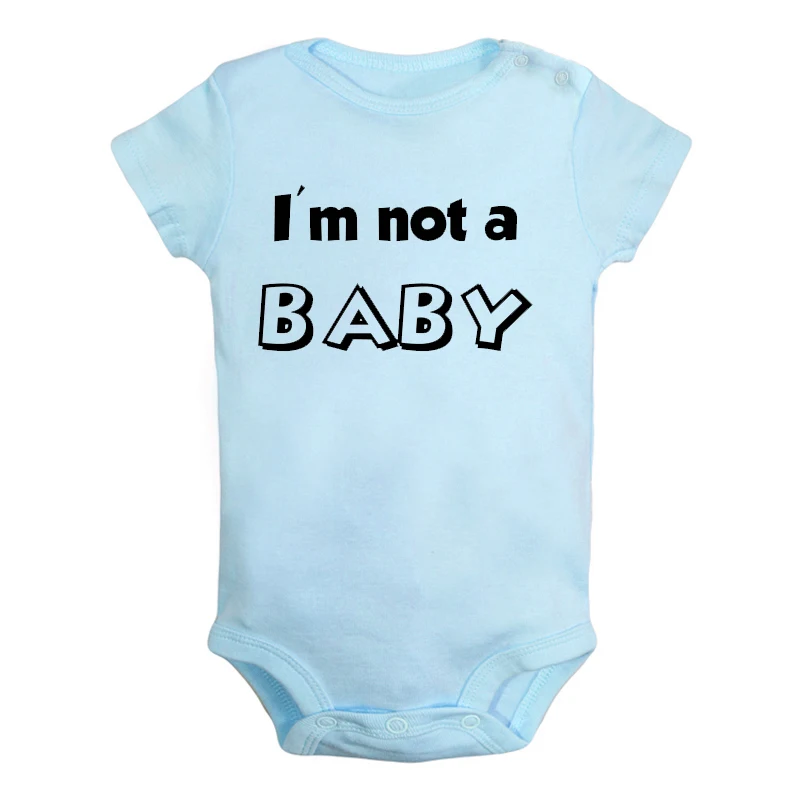 ifBaby2764BL Одежда для новорожденных мальчиков и девочек с рисунком оленя и надписью «Merry Christmas Mom+ Dad = Me» комбинезон с короткими рукавами, комбинезон хлопок, подарок - Цвет: ifBaby2764BL