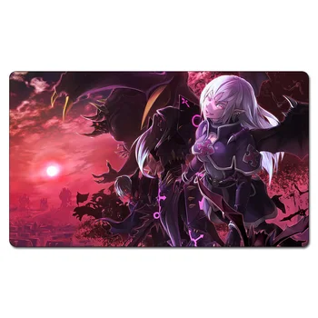 

(Undead Queen) YGO Board Games Playmats The Games Mat Custom Design Playmat mouse pad rugs with Free Gift Bag