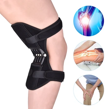 

Knee Brace Support Knee Pads Booster Power Knee Protector Breathable Non-slip Powerful Rebound Outdoor Sport Bone Joints Care