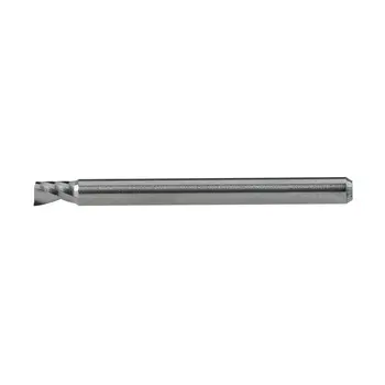 

Single Flute End Mill Metalworking Plywood Advertising CNC Router Machining Center Power Milling Cutter