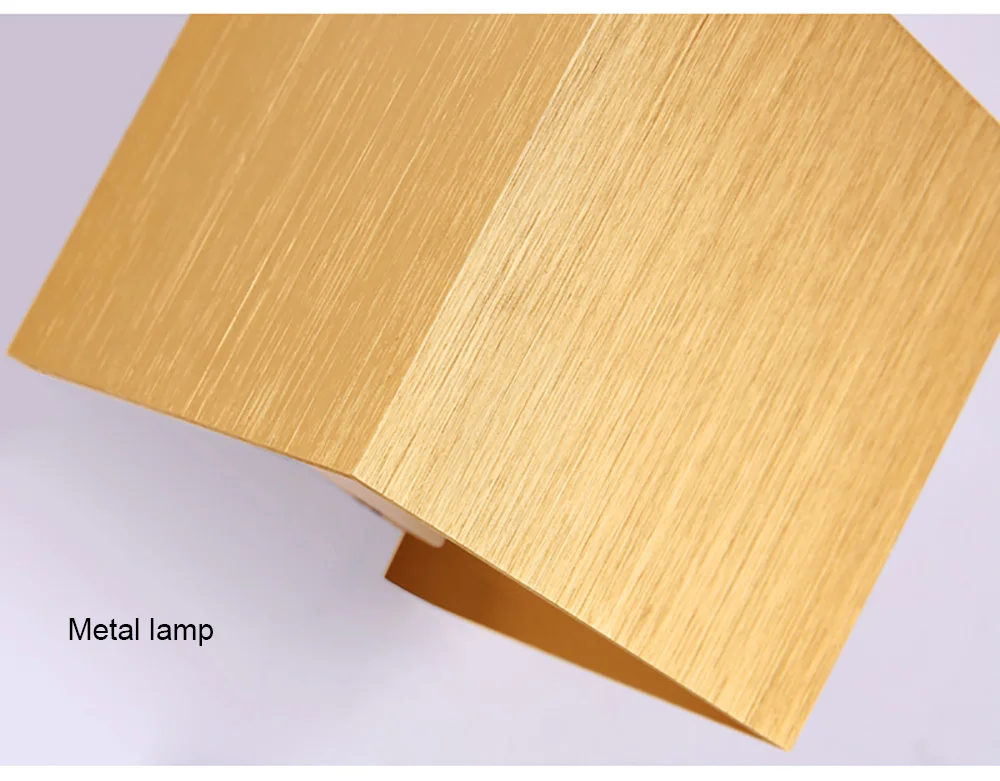 Artpad 6 Вт вверх и вниз настенный светильник светодиодный, Имитация древесины зерна прикроватные украшения бра IP54 регулируемое освещение Настенный светильник