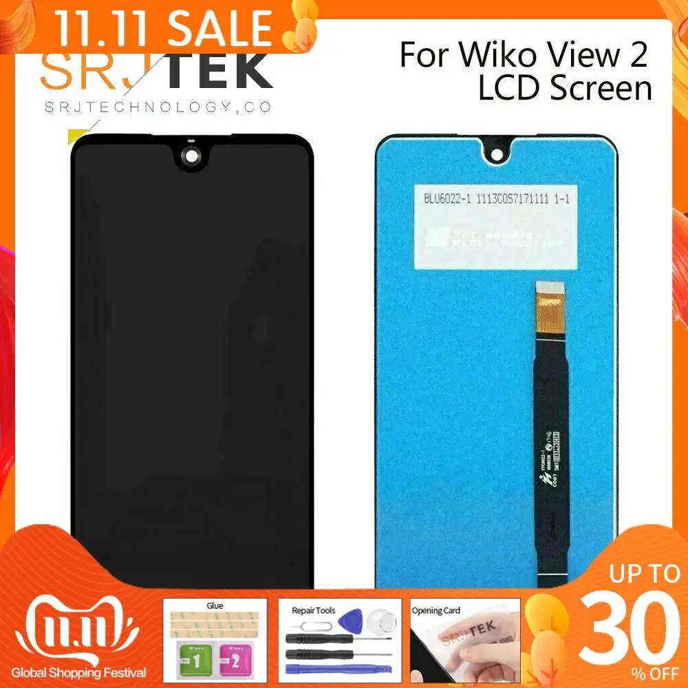 Для Wiko View2 Go LCD для Plus дисплей Матрица сенсорный экран дигитайзер вид 2