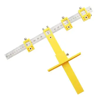 

Multi-function Drill Punch Hole Saw Drill Locator Woodworking Joinery Hand Tool Environmental Protection and Durability