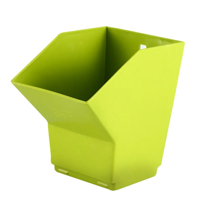 4pcs green 1-48 шт трехмерный Вертикальный зеленый Растительный горшок настенный подвесной цветочный горшок многослойный комбинированный балкон бонсай садовый декор - Цвет: 4pcs green