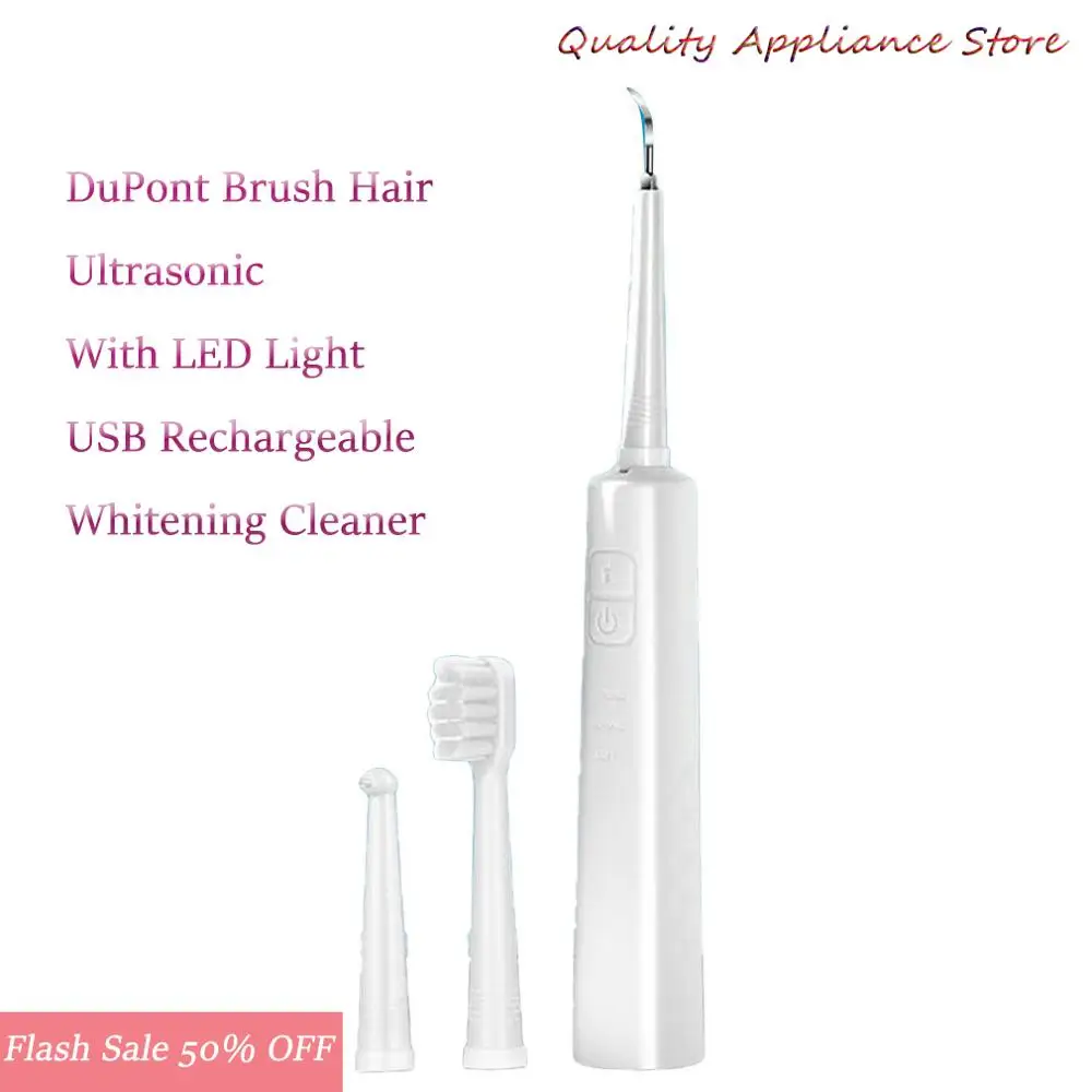 

Three in one electric toothbrush high frequency vibration DuPont soft bristles protect gums 3 Gears Adjustable With LED light