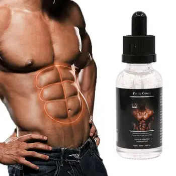 

Men Stronger Muscle Powerful Abdominal Muscle Essential Oil Slimming Cream Anti Cellulite Fat Burning Weight Loss For Muscle