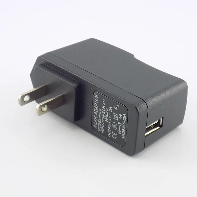 USB зарядное устройство для power Bank Phone 5V 0.5A 1A 2A 3A usb зарядка AC к DC адаптер питания настенное зарядное устройство для путешествий EU/US/AU Plug