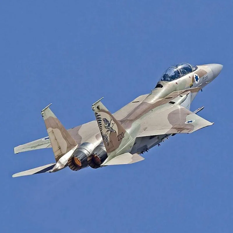 

1/72 Scale Lockheed Martin F15I Israeli F 15 Air Force Fighter Plane With base Alloy Airplane Model Toy Adult Display Collection