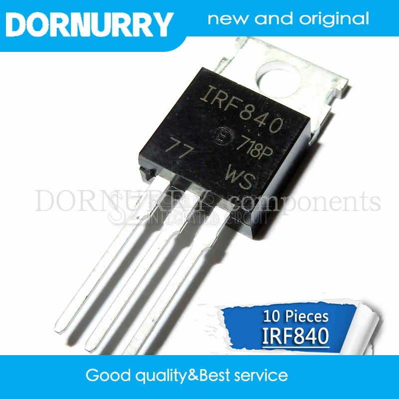 

10PCS IRF510 IRF520 IRF540 IRF640 IRF740 IRF840 Transistor TO-220 TO220 IRF840PBF IRF510PBF IRF520PBF IRF740PBF LM317 DORNURRY
